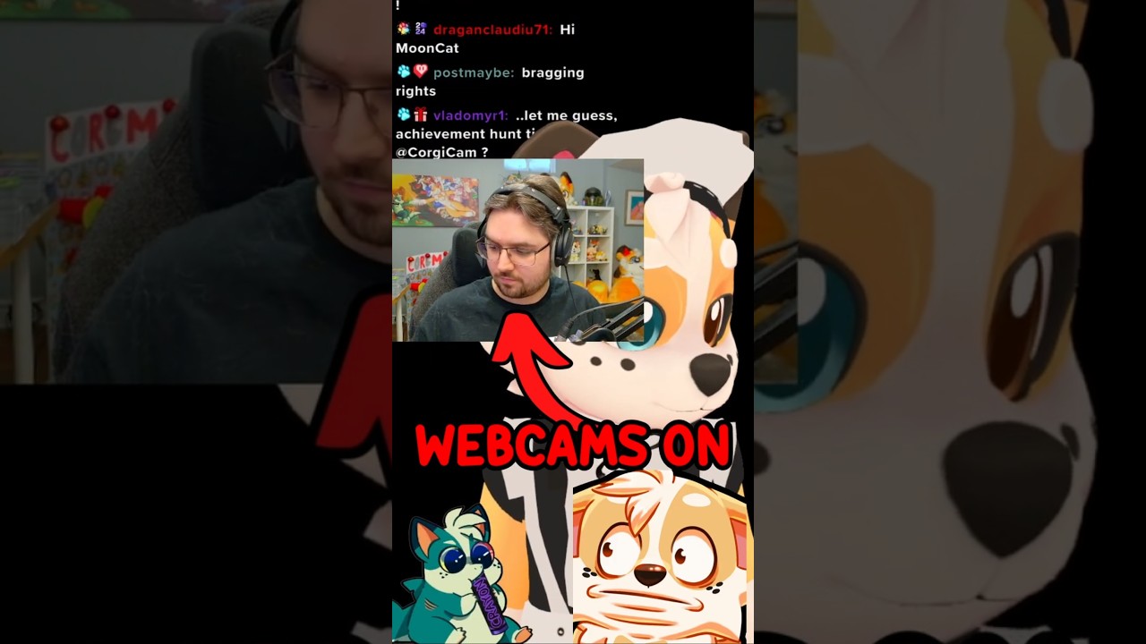 When VTubers Accidentally Show Their Face On Stream! 🫠 #shorts