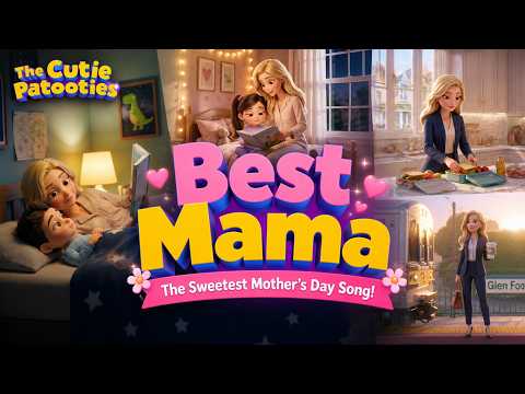 BEST MAMA 💖 | Sweet Mother’s Day Song for Kids! 🌸🎶 | The Cutie Patooties