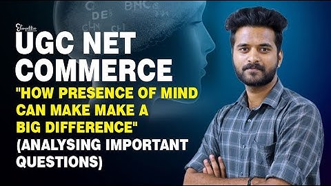 UGC NET COMMERCE | Analysing Important Questions | UGC NET EXAM  JUNE 2023 |