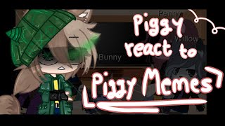 Piggy react to piggy memes / Gacha club / Piggy Roblox