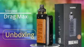VOOPOO Drag Max 177W Mod Pod Unboxing & Review
