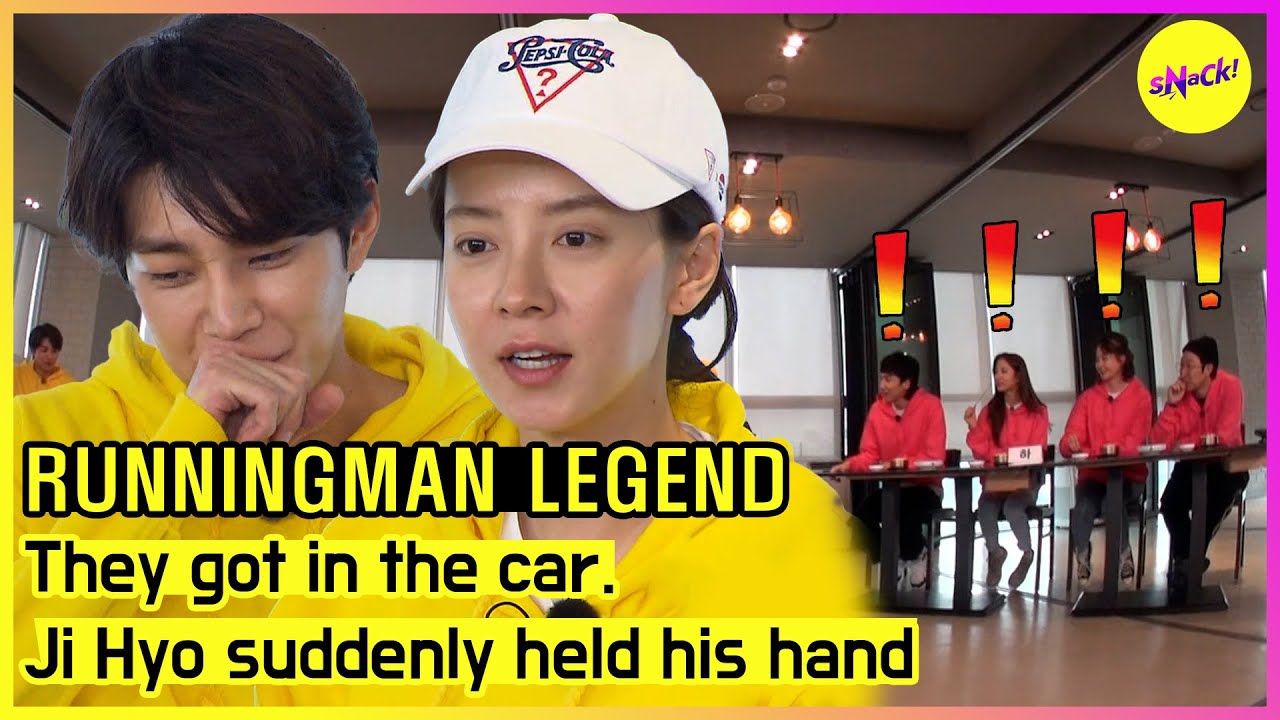 [RUNNINGMAN ЛЕГЕНДА] Они попали в машину. Цзи Хё внезапно поднял руку (ENGSUB)