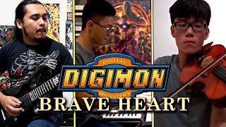 Digimon Adventure - Brave Heart Cover [ Instrumental ] ♪