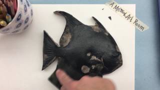 A Messy Art Room: Gyotaku Fish Printing Tutorial