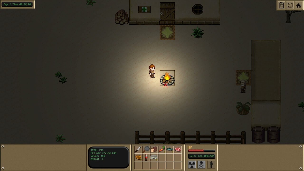 Roasting on a campfire - Nuclear Drifter