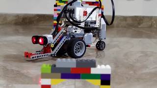 Mindstorms EV3 - Medium Motor Steered Robotic Forklift