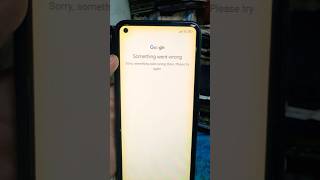 Google Something went wrong Sorry something went wrong there. Please try again Fix Time fix Or wi fi