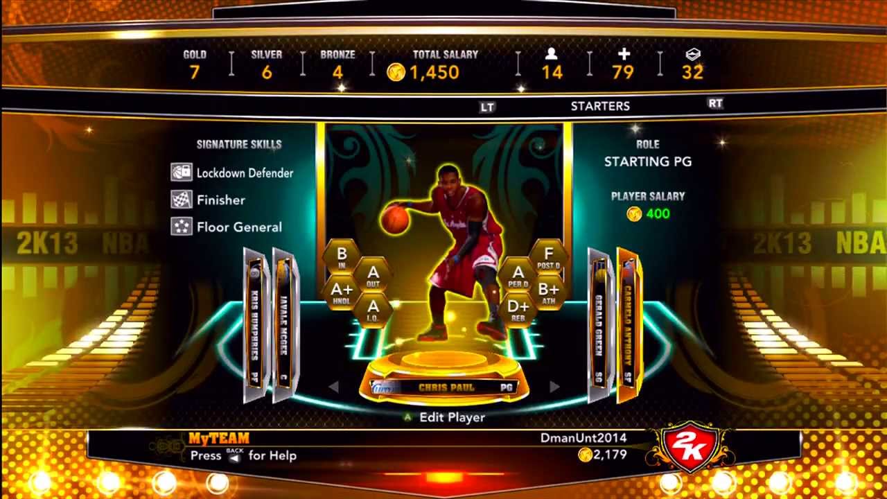 dat boi fifa NBA 2K13 MyTeam: 1st Game Rage Quit ft CP3, Carmelo Anthony, and Javale McGee!