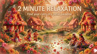 "Hibiscus Flower Village 🌺|Red Dream😊| Fantasy World 💛"Magical🌺 | Peaceful Life & Child Happiness ✨" screenshot 5