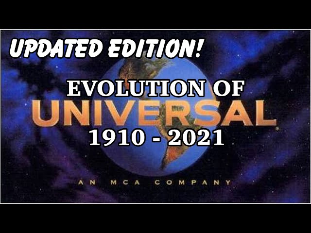 Evolution Of Universal Pictures | UPDATED | 1910 - 2021 class=