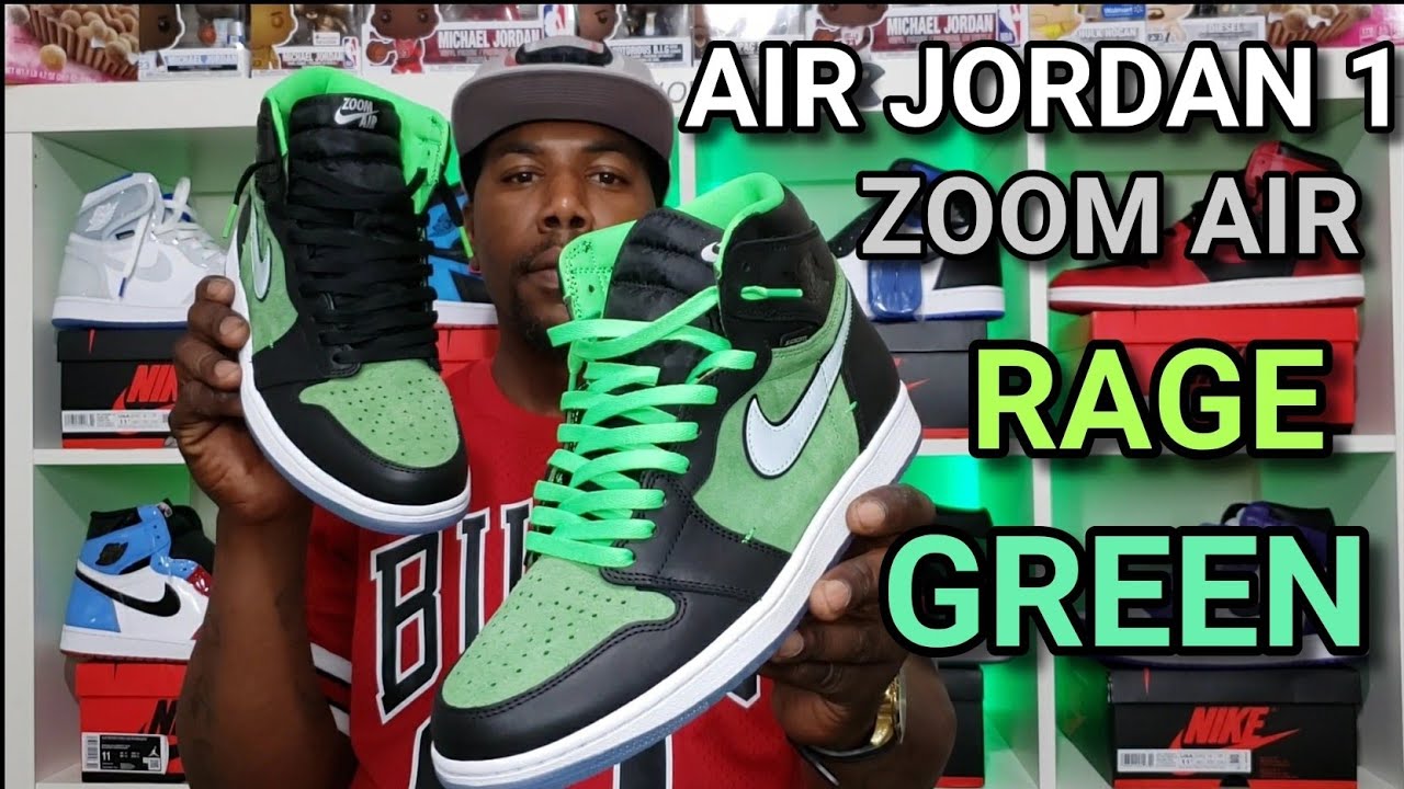 rage green jordan 1