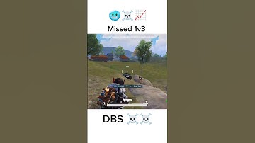 Missed 1v3 But DBS 🤫🥶☠️#bgmi #shorts #gaming #phonkmusic #bgmishorts#shorts #bgmihighlights #pubg