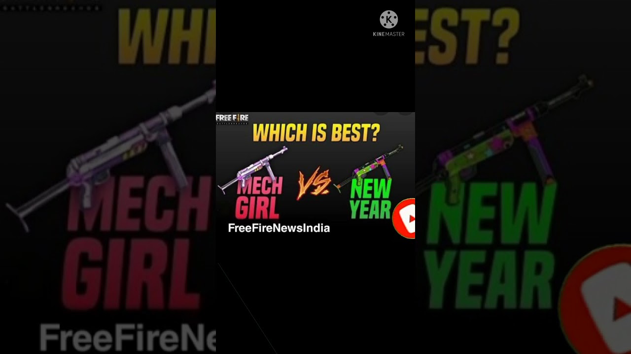 Mech girl mp40 vs New year mp40 | Which is best ? 