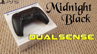 PS5 Midnight Black Dualsense Unboxing