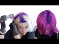 Как сделать Окрашивание волос 2021 | Яркое окрашивание волос дома | Окрашивание волос в 2 цвета