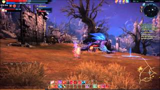 Tera Online NA Beta Archer Soloing a Quest Bam