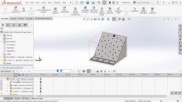 Learning SOLIDWORKS Animation - Adding Gravity and Contact