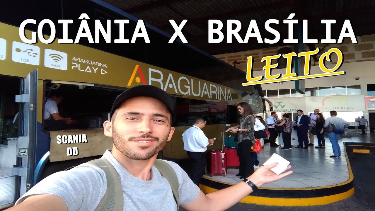 VIAJEI NO LEITO DA ARAGUARINA VIAGEM DE ÔNIBUS DE GOIÂNIA PARA