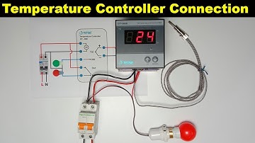 How to do Temperature Controller Connection with thermocouple @TheElectricalGuy