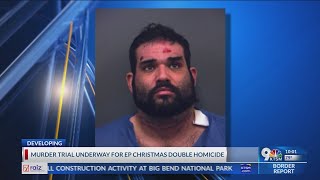 Trial underway for EP Christmas double homicide