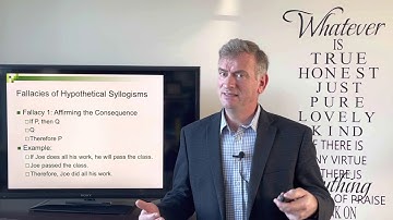 Disjunctive and Hypothetical Syllogisms