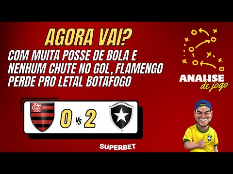 Flamengo não chuta e o Botafogo vence