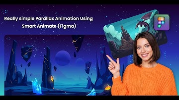 Really simple Parallax Animation Using Smart Animate (Figma) #parallaxeffect #parallaxaniamtion #ui
