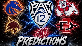 2026 PAC-12 College Football Predictions