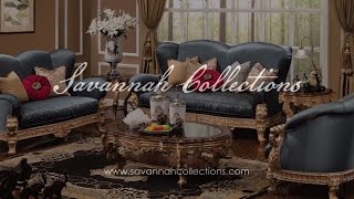 Italian Living Room Collection by Savannah Collections - Bernetti