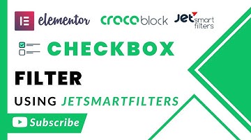 JetSmartFilters For Elementor - [How to Use Checkbox Filter] in Urdu Tutorial #3