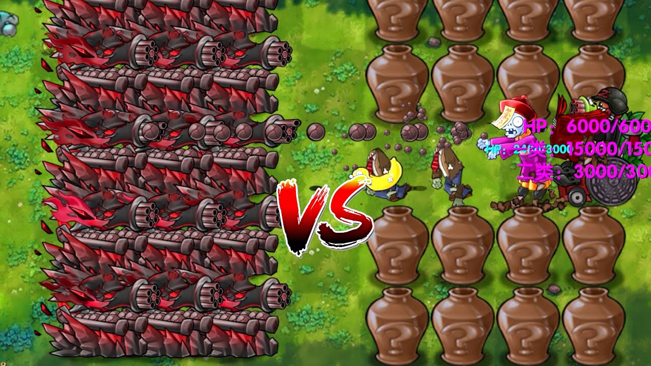 PvZ Fusion 2.7 - 15 Epic Ultimate Plant Teams Vs Random Zombie Vase ...