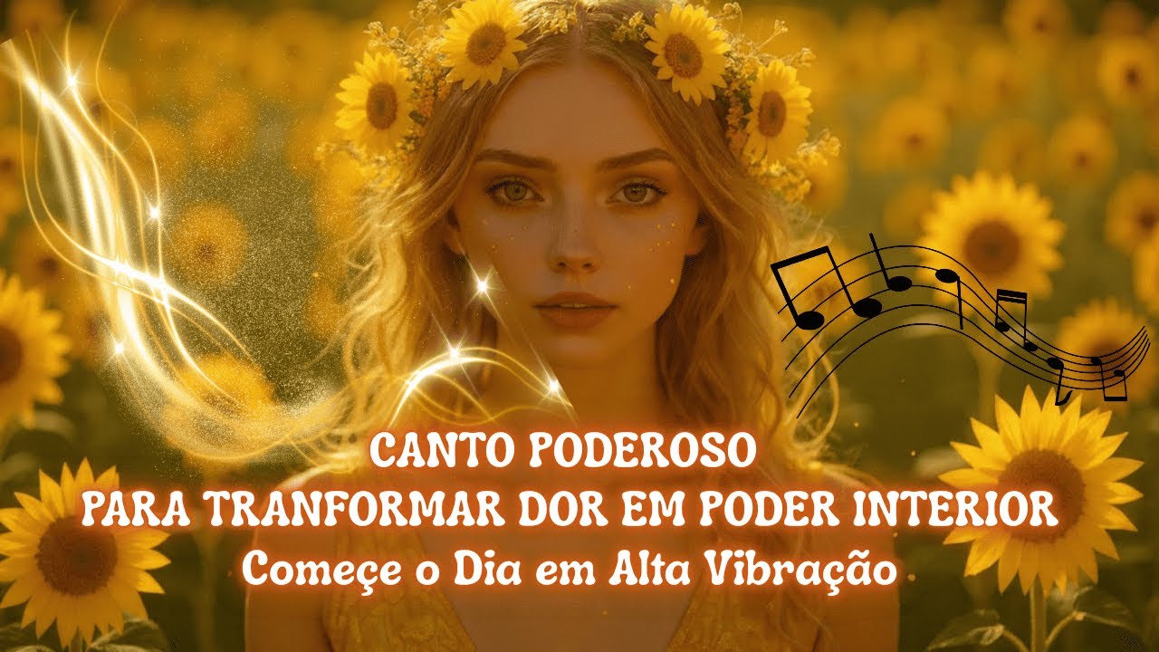 🎶✨CANTO PODEROSO PRA TRANSFORMAR DOR EM PODER INTERIOR✨ Comece o Dia em Alta Frequência 
