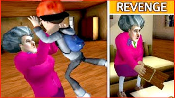 TEACHER SE REVENGE  SCARY TEACHER 3D  PART 1 FUNNY GAMEPLAY