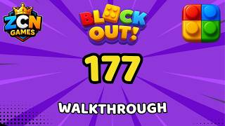 Block Out Level 177 Walkthrough | Full Solution