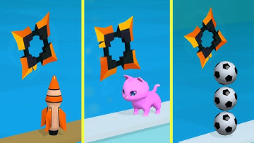 Dont Slice The Cats - Very Satisfying and Relaxing ASMR Slicing Video Game