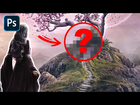 Creating a Fantasy Land in Photoshop - Music2Art Challenge
