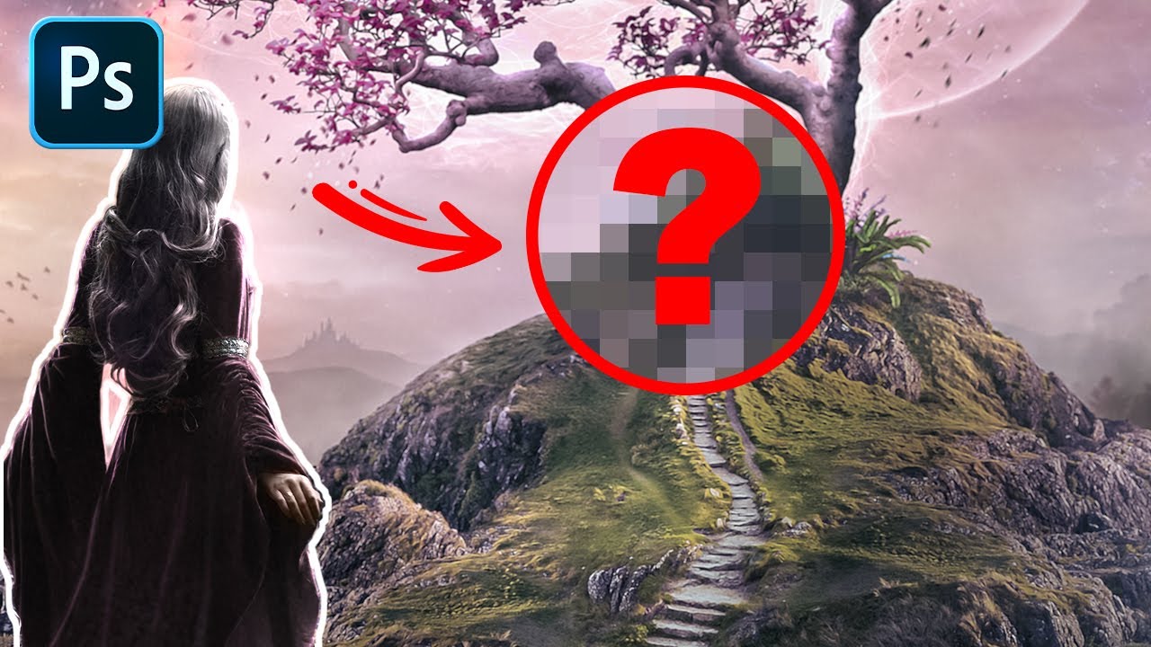 Creating a Fantasy Land in Photoshop - Music2Art Challenge