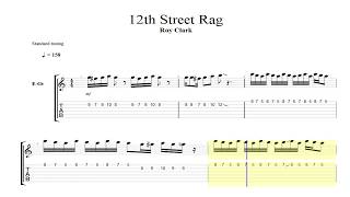 - 12th Rag Guitar TAB - YouTube