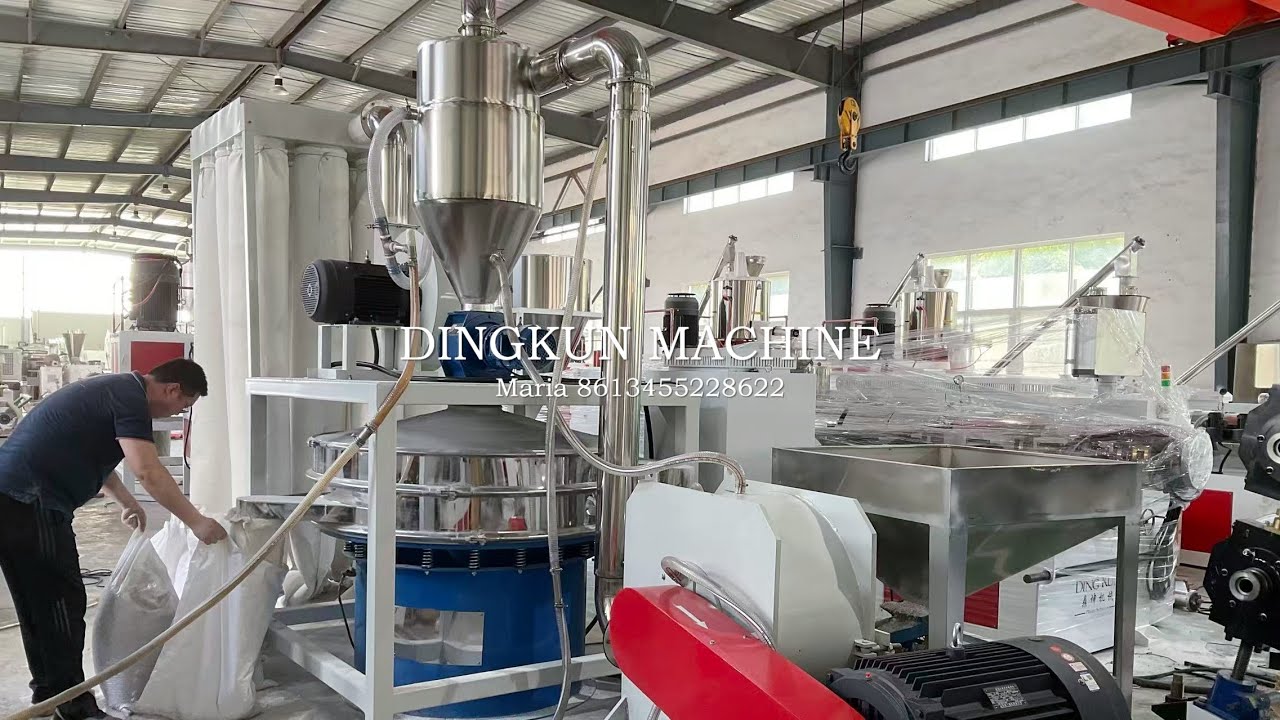 Plastic Mill Machine PVC Recycling Machine Plastic Poeder Making Machine