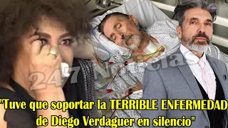 🌹Amanda Miguel reveló:&quot;Tuve que soportar la TERRlBLE ENFERMEDAD de Diego Verdaguer en silencio&quot;.