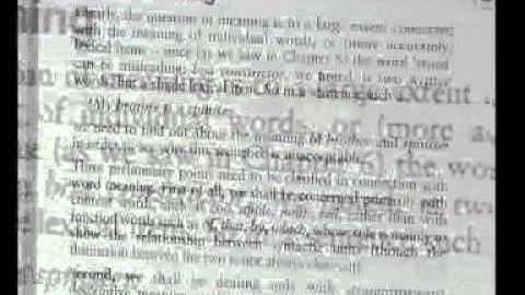Fundamental in Linguistic Anthropology- Lexicon & Semantics