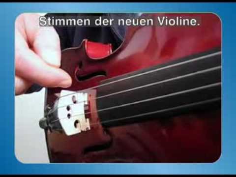 der Violine., Geige - YouTube