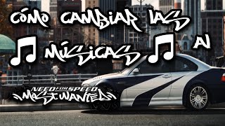 Como Agregar Musica Nueva al NFS Most Wanted 2005 / FÁCIL Y RÁPIDO en 5 Minutos