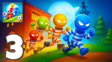 Stickman Party 234 MiniGames - Gameplay Walkthrough Part 3