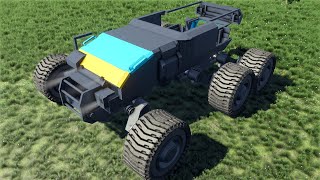 Space Engineers Homeworld Deserts Of Kharak Baserunner Suspension Prototyping MK-3 Teaser 2