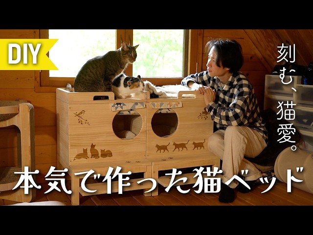 27 Engraving Cat Love with LaserPecker LP4 – A Serious DIY Cat
