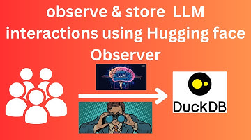 AI observability using hugging face observer and DuckDB