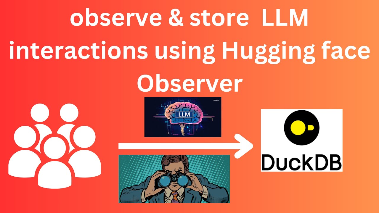 AI observability using hugging face observer and DuckDB