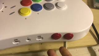 SNK Arcade Stick Pro modded for Neo Geo AES/MVS and Jamma Supergun