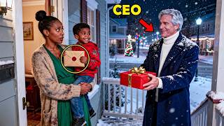 Little Boy Wrote a Letter to Santa, The Next Day, a Wealthy CEO Appeared at His Door with a Gift Box